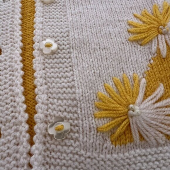 Handmade Knit Sweater Vest - Picture 4 of 7